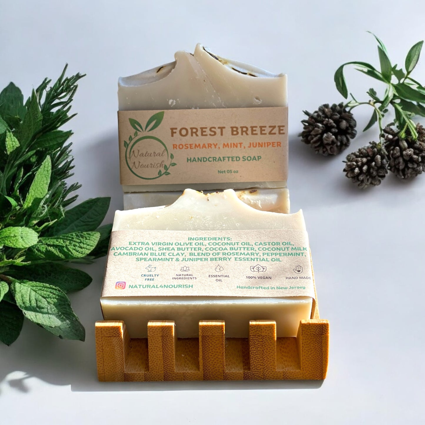 Forest Breeze - Handmade Bar Soap