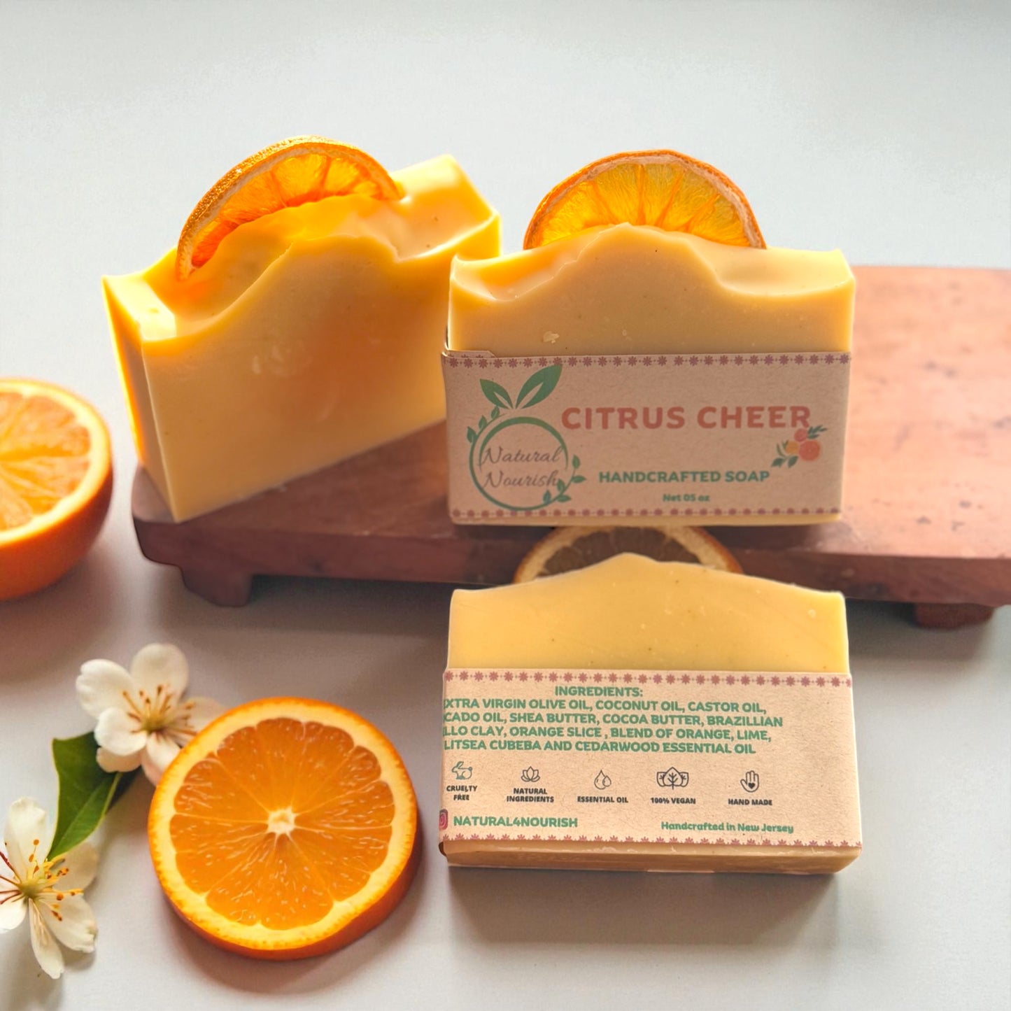 Citrus Cheer - Handmade Bar Soap