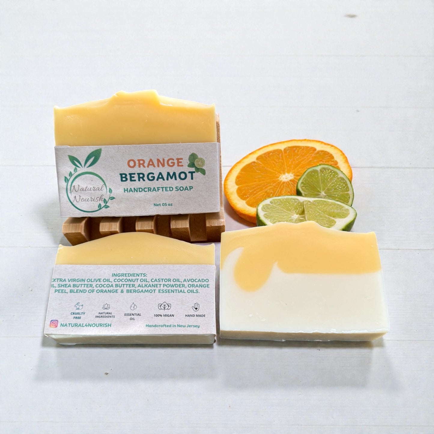 Orange Bergamot - Handmade Bar Soap