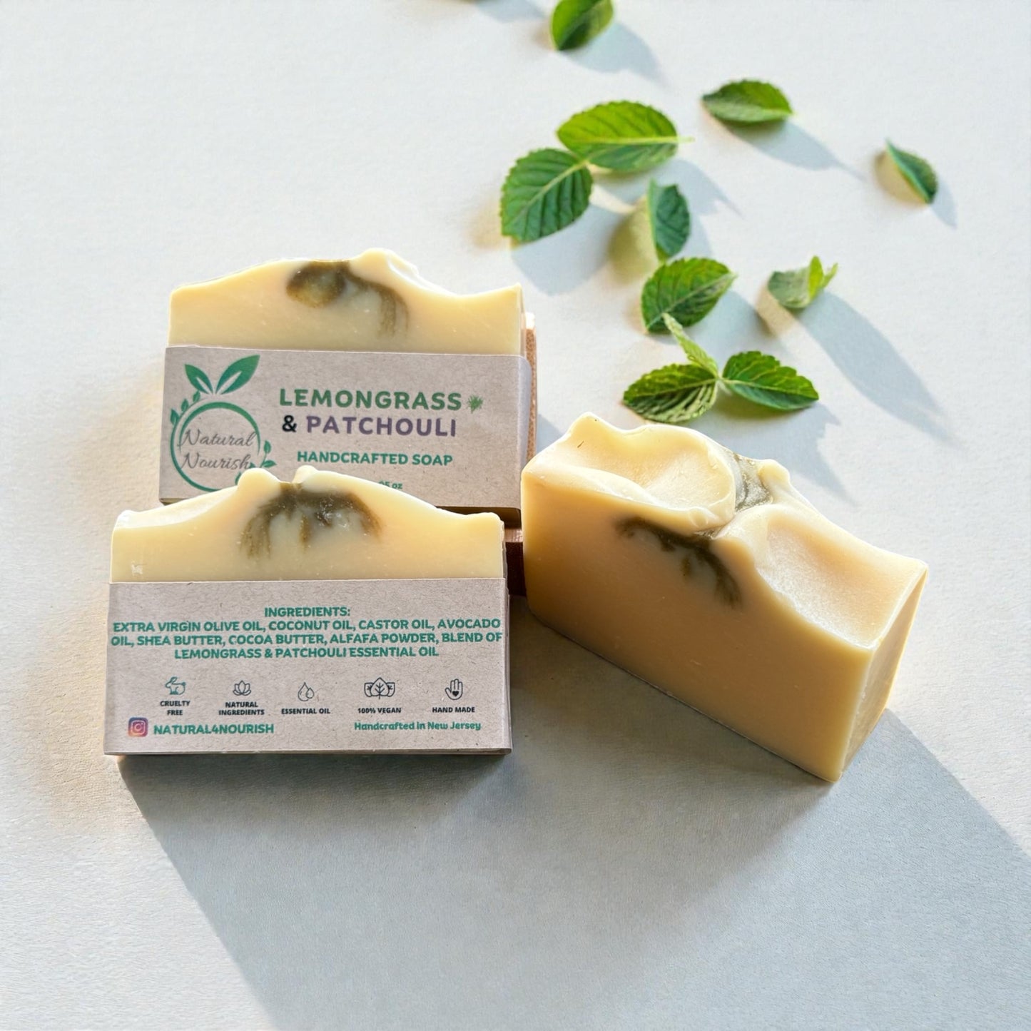 Lemongrass - Handmade Bar Soap