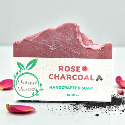 Rose Charcoal - Handmade Bar Soap