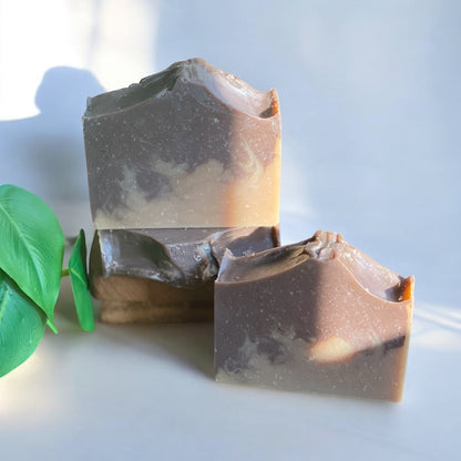 Sandalwood Vanilla Goat Milk Soap - Handmade Bar Soap