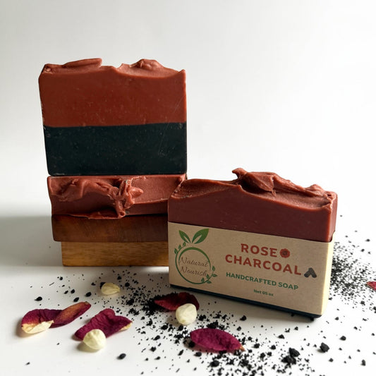 Rose Charcoal - Handmade Bar Soap