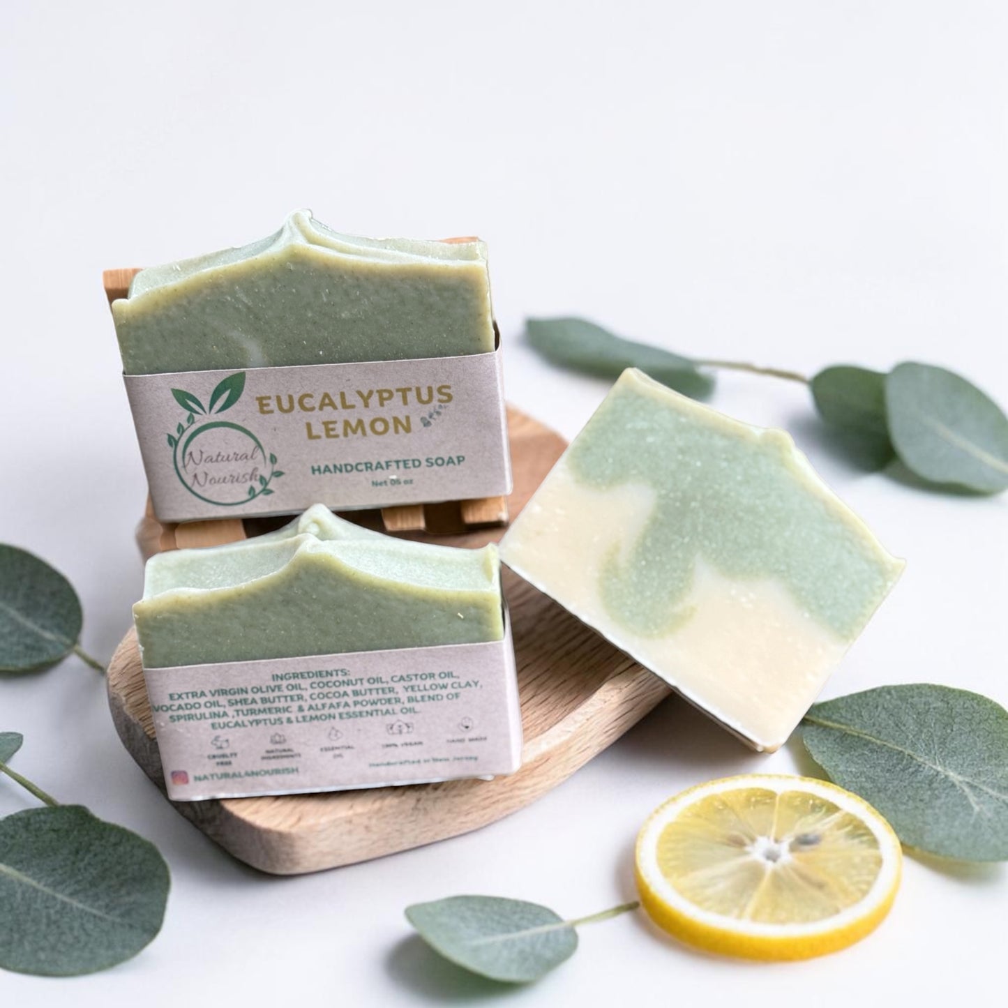 Eucalyptus Lemon - Handmade Bar Soap