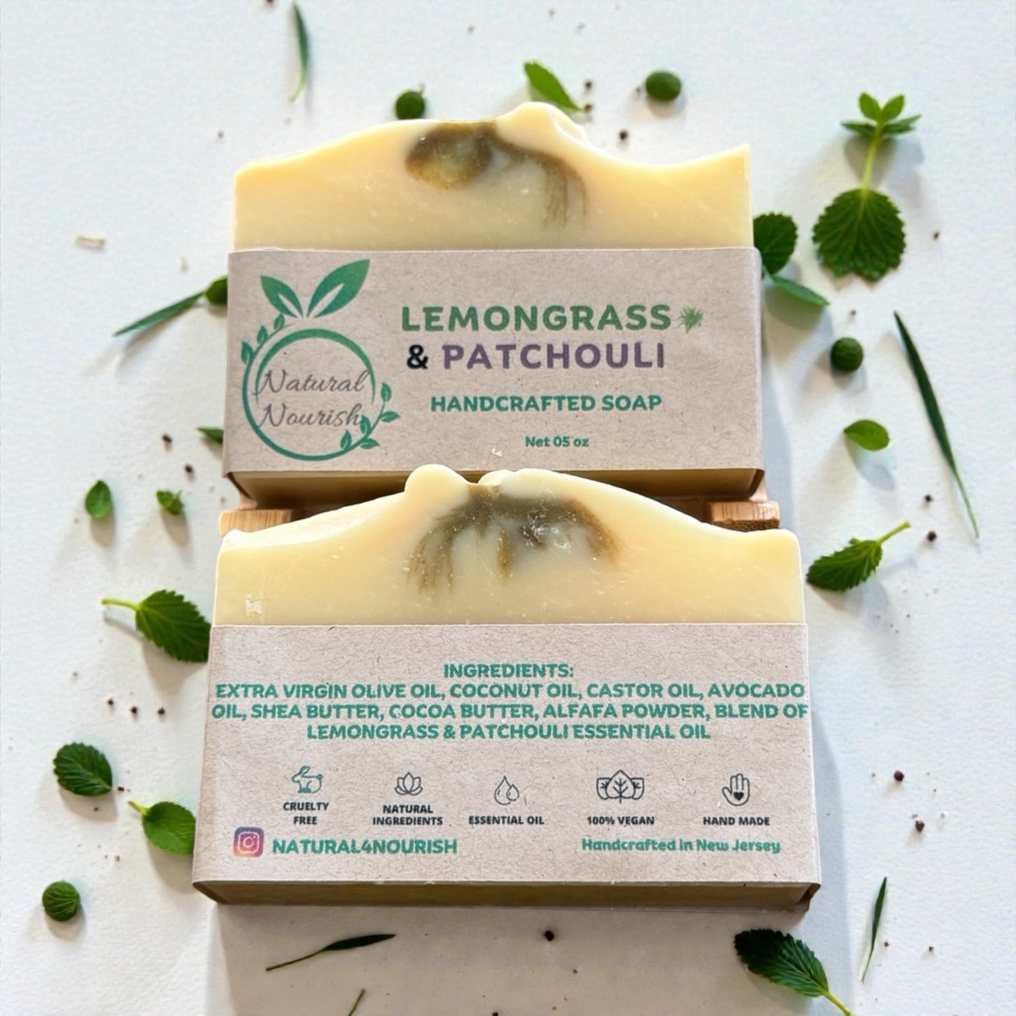 Lemongrass - Handmade Bar Soap