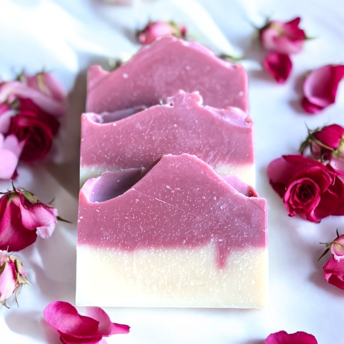 Rose - Goat Milk Soap Handmade Bar Soap