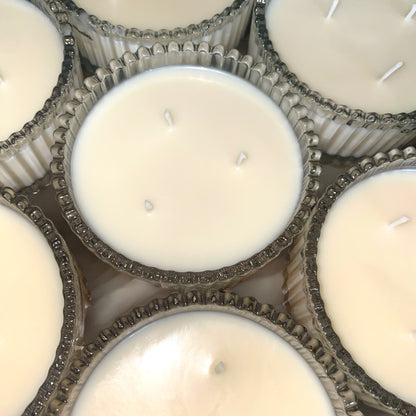 Large Candle Jar - Patchouli Saffron