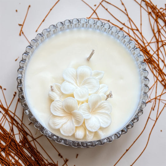 Large Candle Jar - Patchouli Saffron