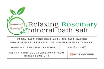 Rosemary Bath Salt